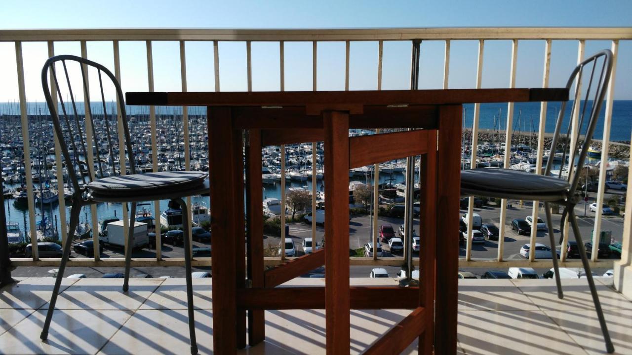 Les Aigues Marines - Belle Vue Mer Et Port ปาลาวาส-เลส์-โฟลต์ ภายนอก รูปภาพ
