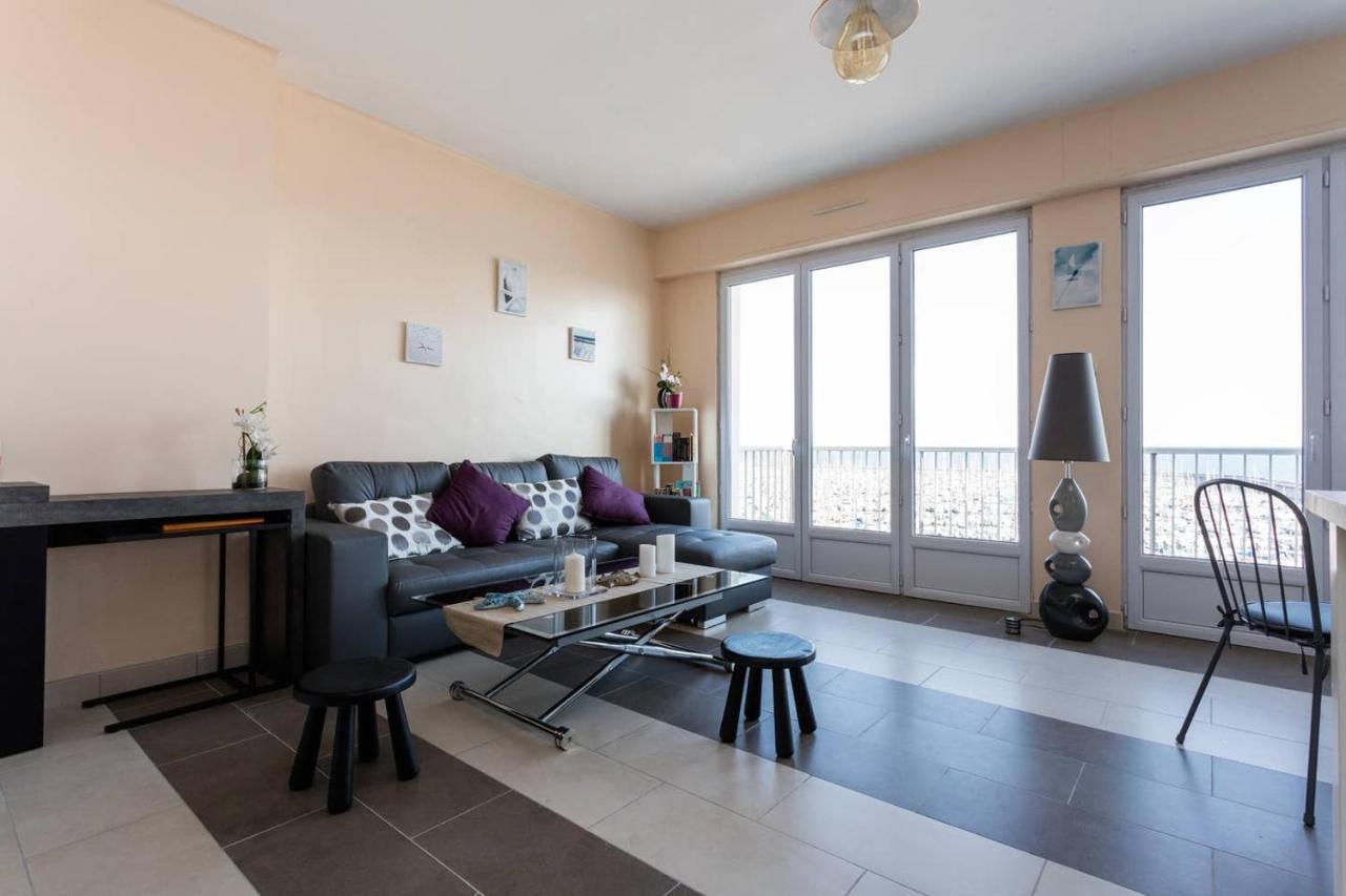 Les Aigues Marines - Belle Vue Mer Et Port ปาลาวาส-เลส์-โฟลต์ ภายนอก รูปภาพ